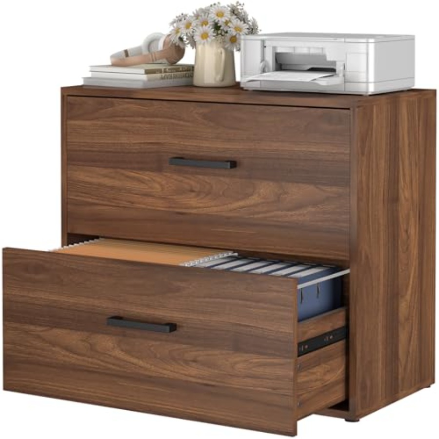 File Cabinet Lateral - Archivador Lateral, Archivador de 2 Cajones,