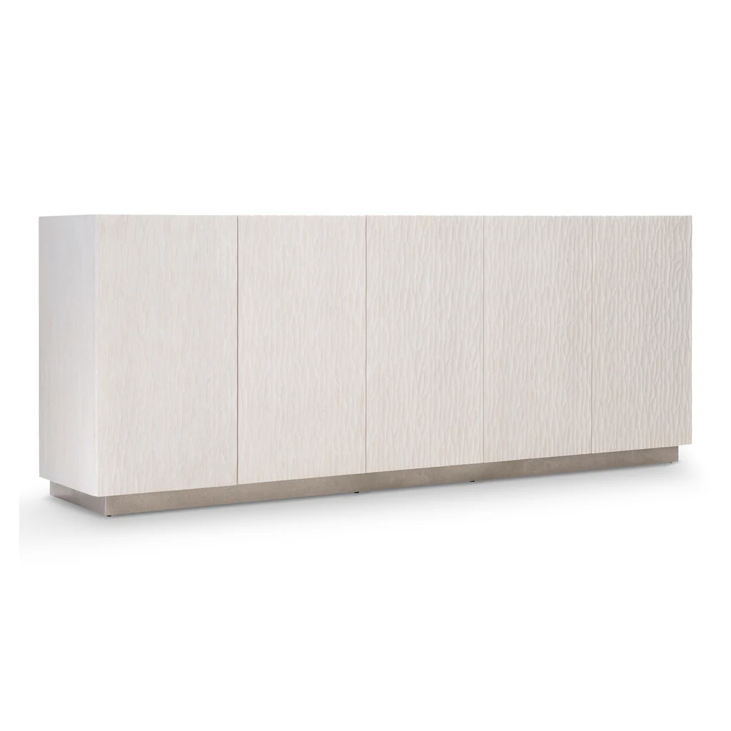 Credenza Office Storage - Moderno Mueble para TV con Textura