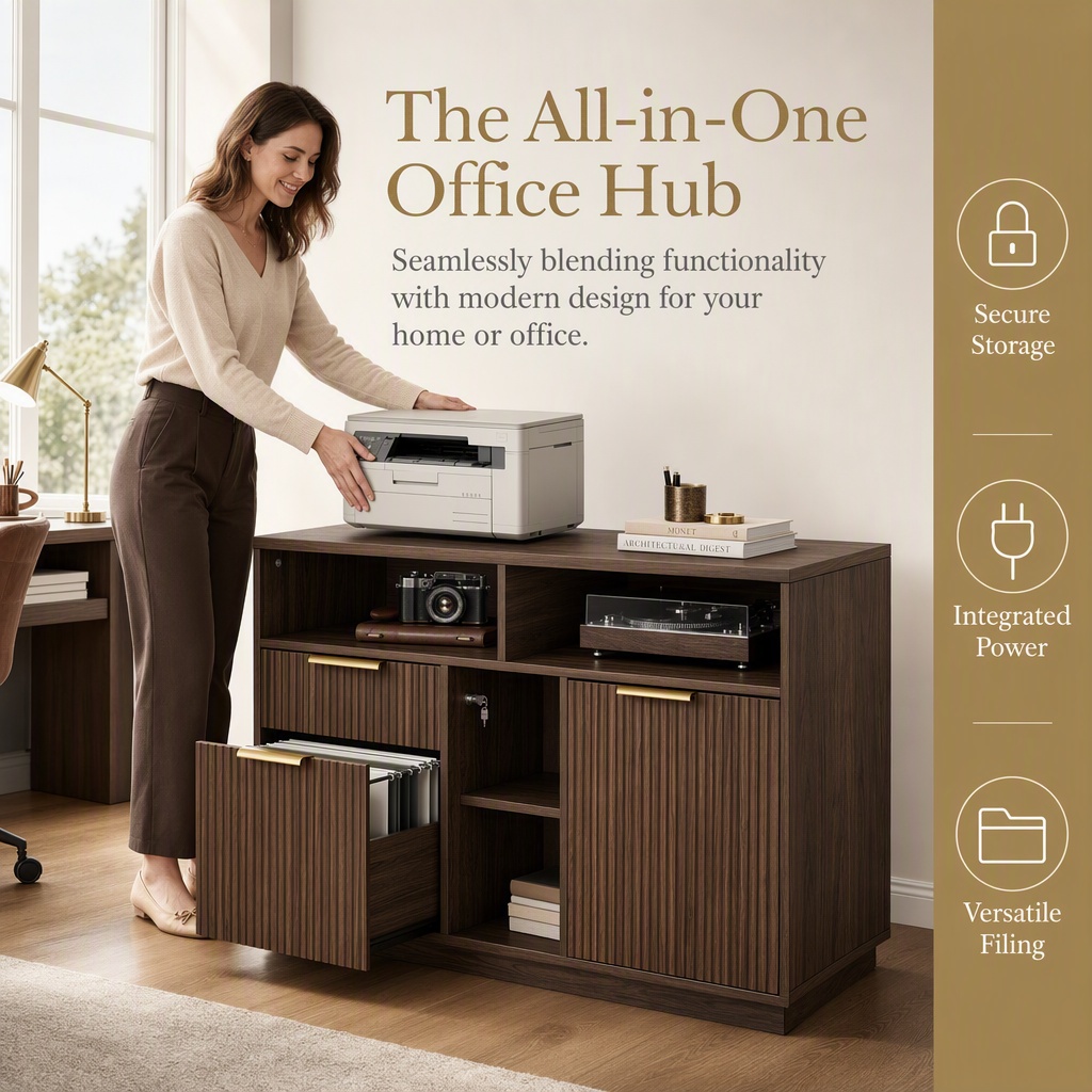 Archivador de 4 cajones, archi - File Cabinet Lateral reseña y precio