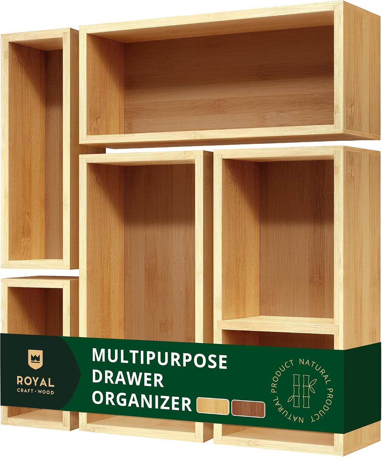 Juego de organizadores de cajo - Drawer Organizer Tray reseña y precio