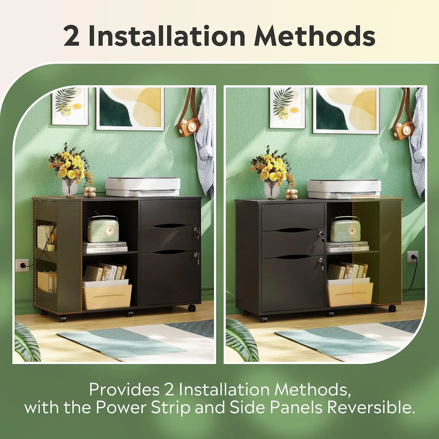 Archivador con Cerradura, Sopo - File Cabinet Lateral reseña y precio