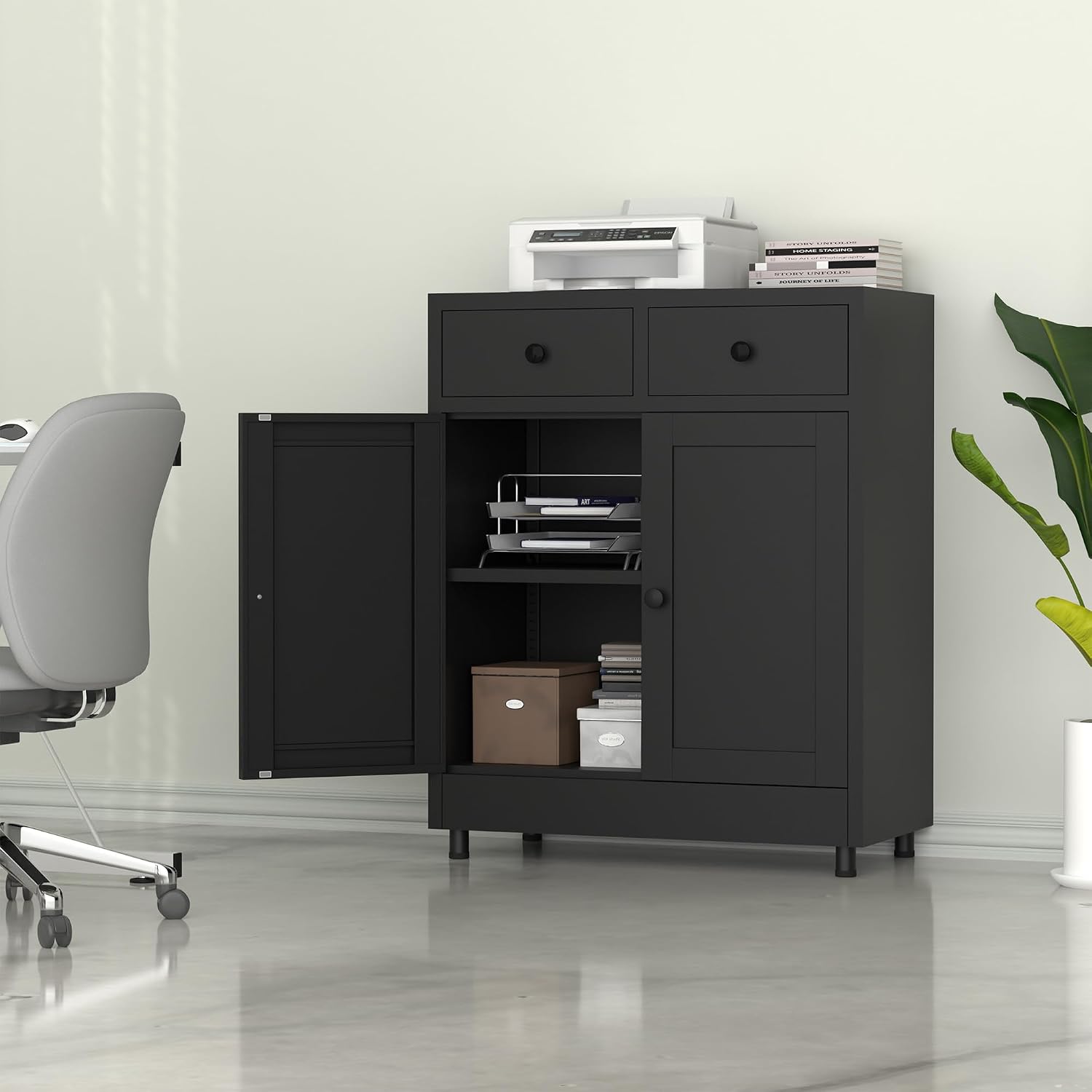 Armario de Almacenamiento Metá - Credenza Office Storage reseña y precio