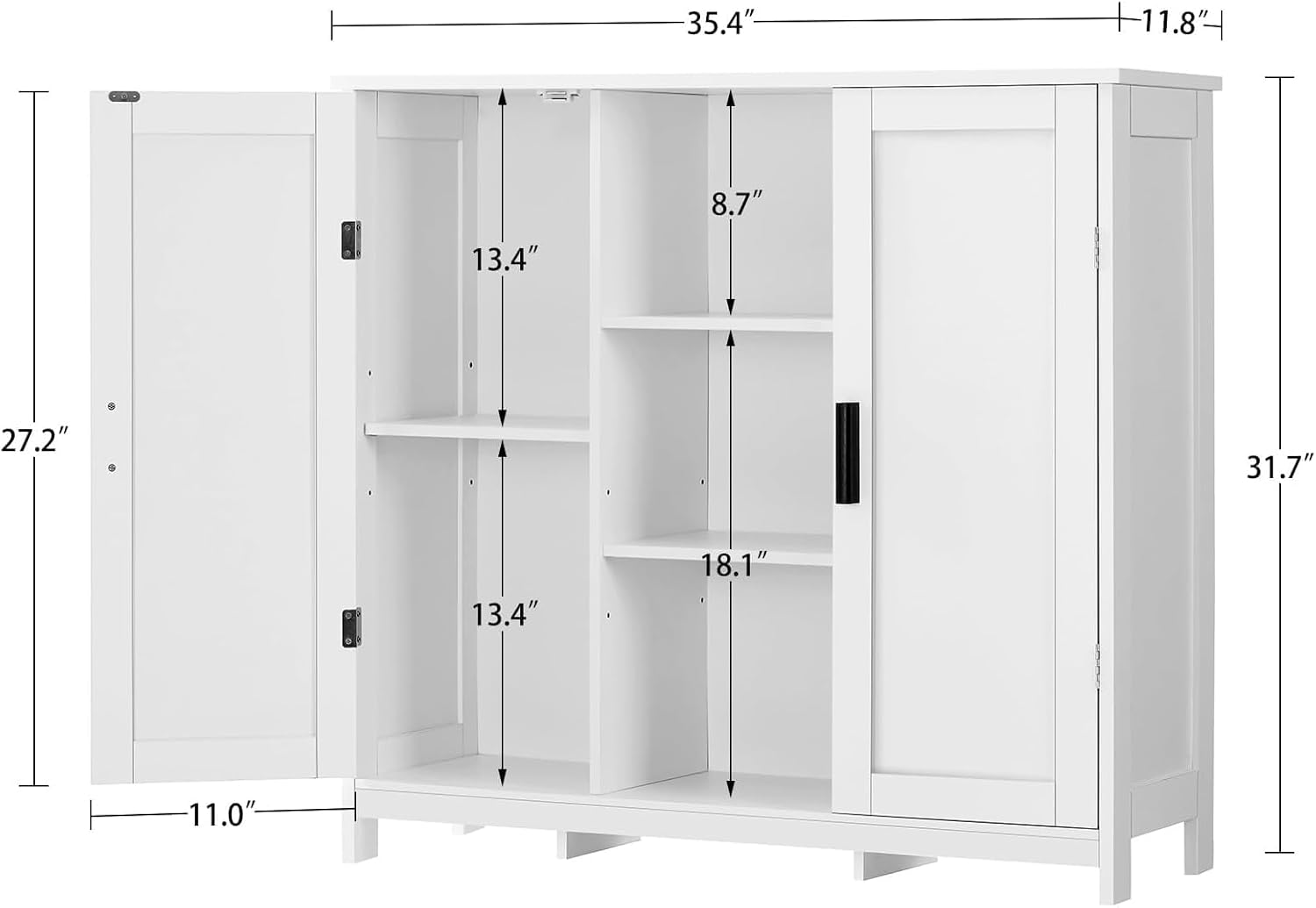 Mueble de Almacenamiento con P - Credenza Office Storage reseña y precio