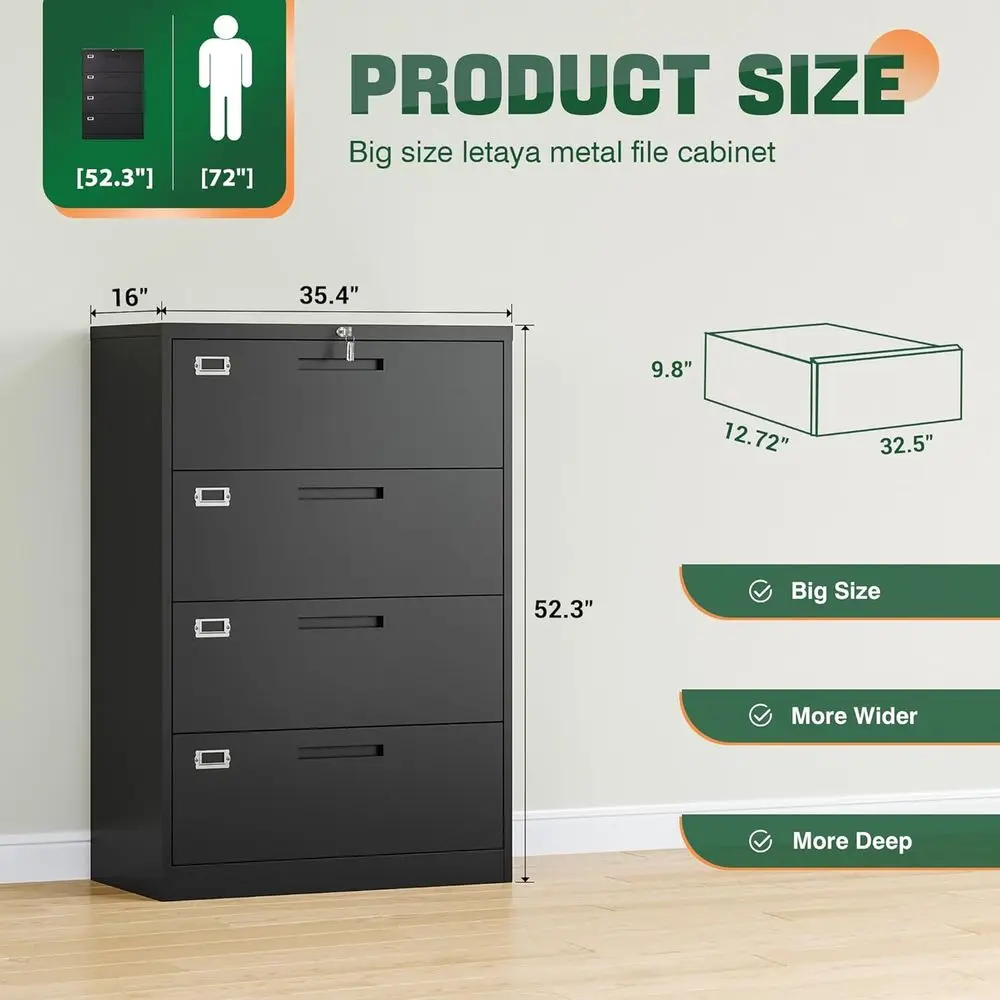 Archivador Lateral Metálico co - File Cabinet Lateral reseña y precio