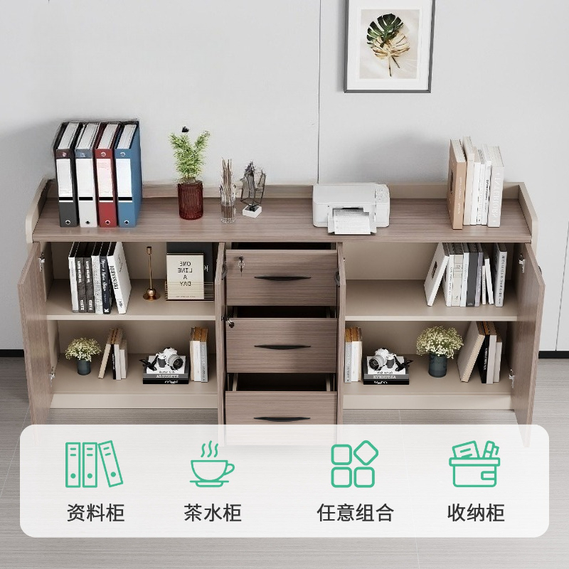 F*-Moderno Gabinete de Almacen - Credenza Office Storage reseña y precio