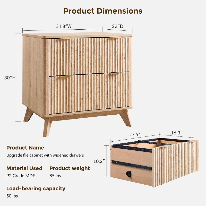 Archivador de 2 cajones T4TREA - File Cabinet Lateral reseña y precio