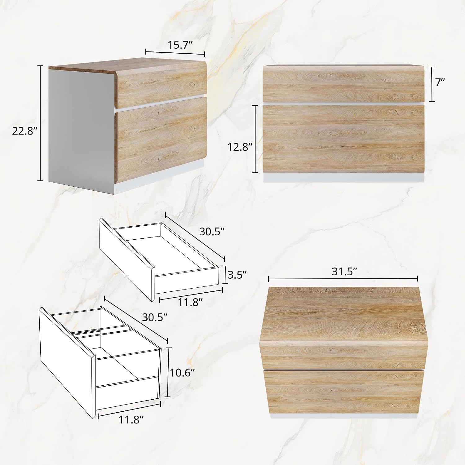 Archivador lateral de 2 cajone - File Cabinet Lateral reseña y precio