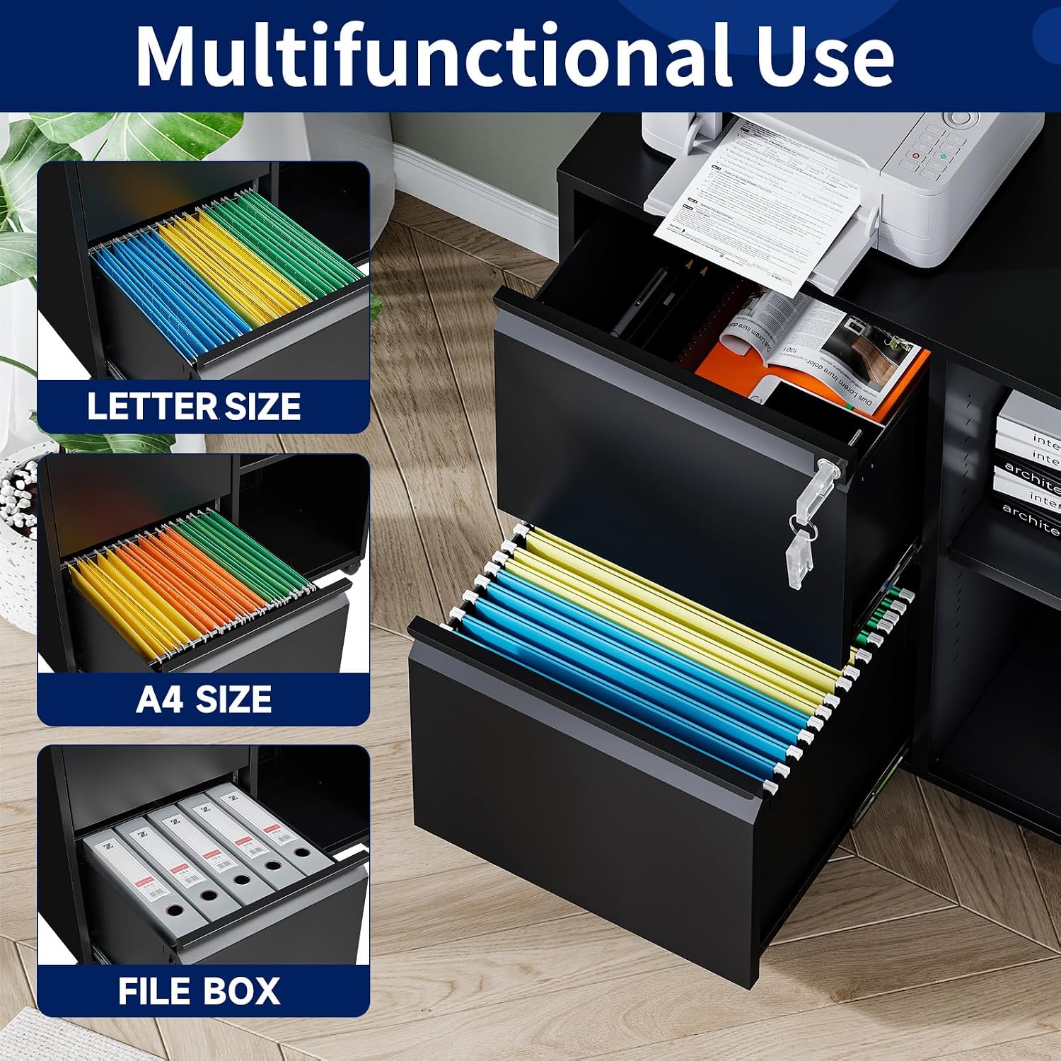 Archivador Metálico de 2 Cajon - File Cabinet Lateral reseña y precio
