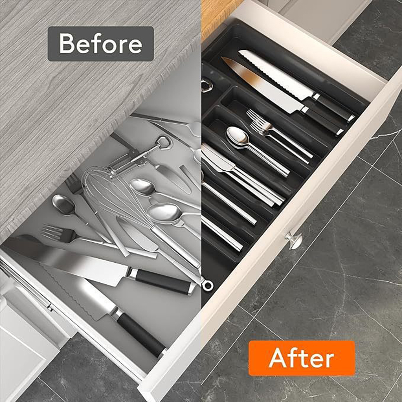Bandeja Expandible para Utensi - Drawer Organizer Tray reseña y precio