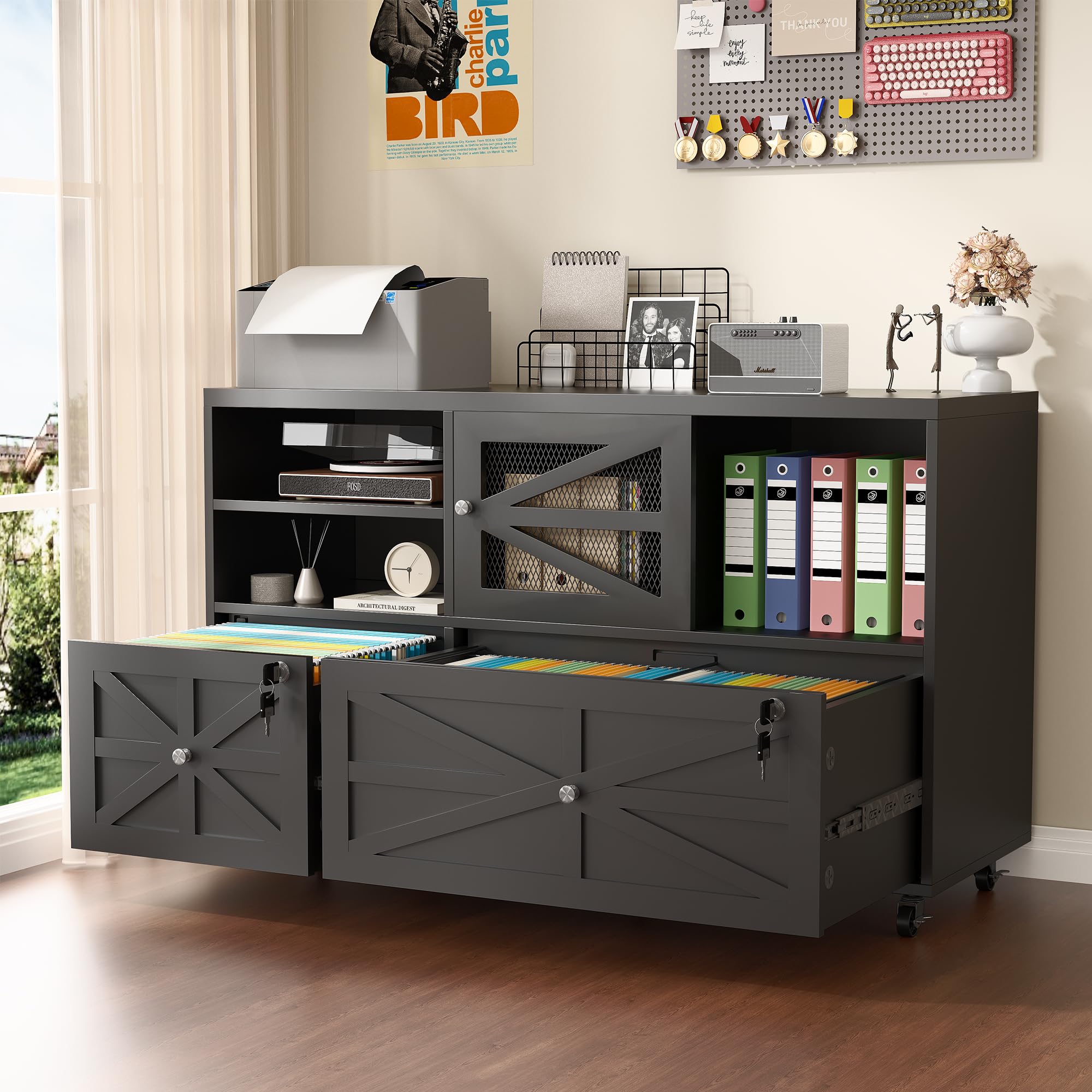Archivador de 2 cajones estilo - File Cabinet Lateral reseña y precio