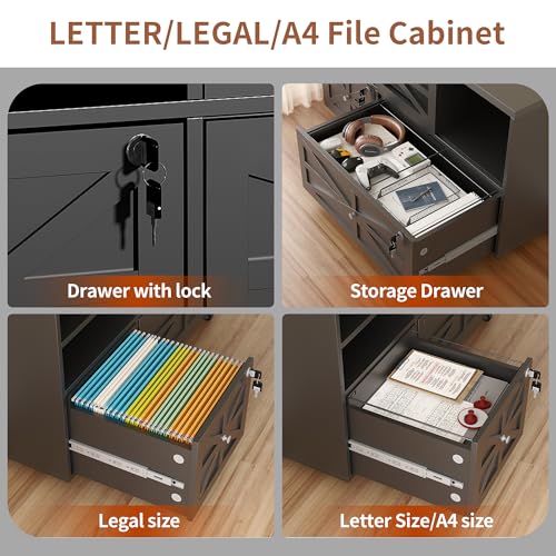 Archivador de 2 cajones estilo - File Cabinet Lateral reseña y precio