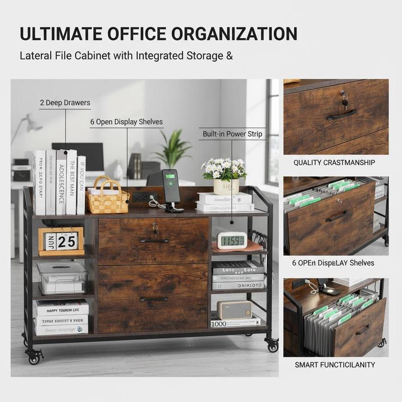 Mueble de Almacenamiento para  - Credenza Office Storage reseña y precio