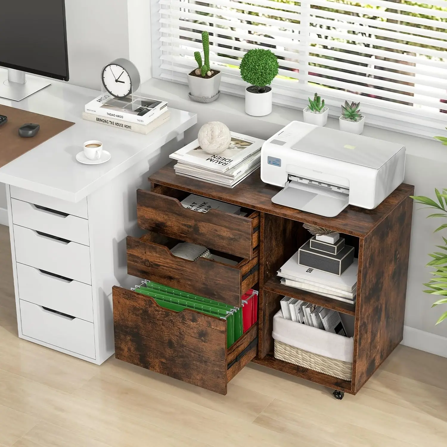 Archivador de 3 cajones, gabin - File Cabinet Lateral reseña y precio