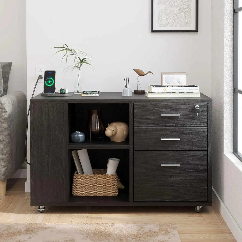 Archivador con estación de car - File Cabinet Lateral reseña y precio