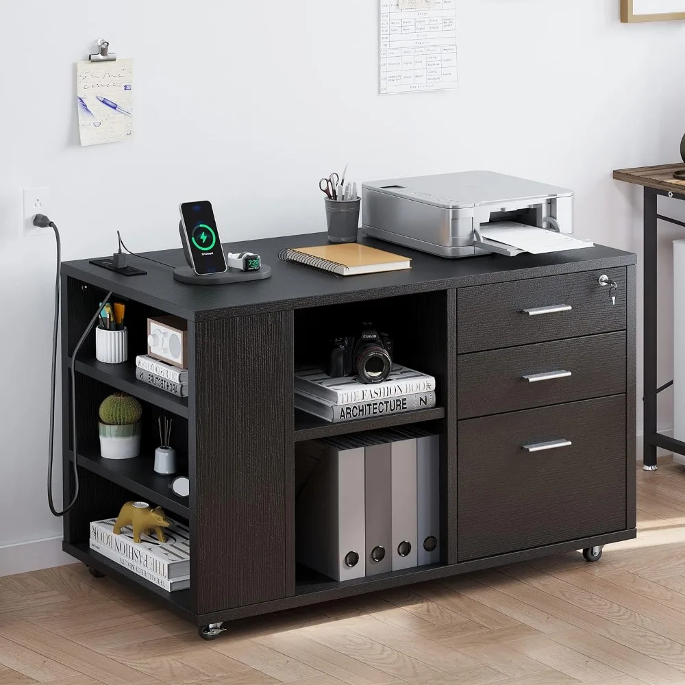 Archivador con estación de car - File Cabinet Lateral reseña y precio
