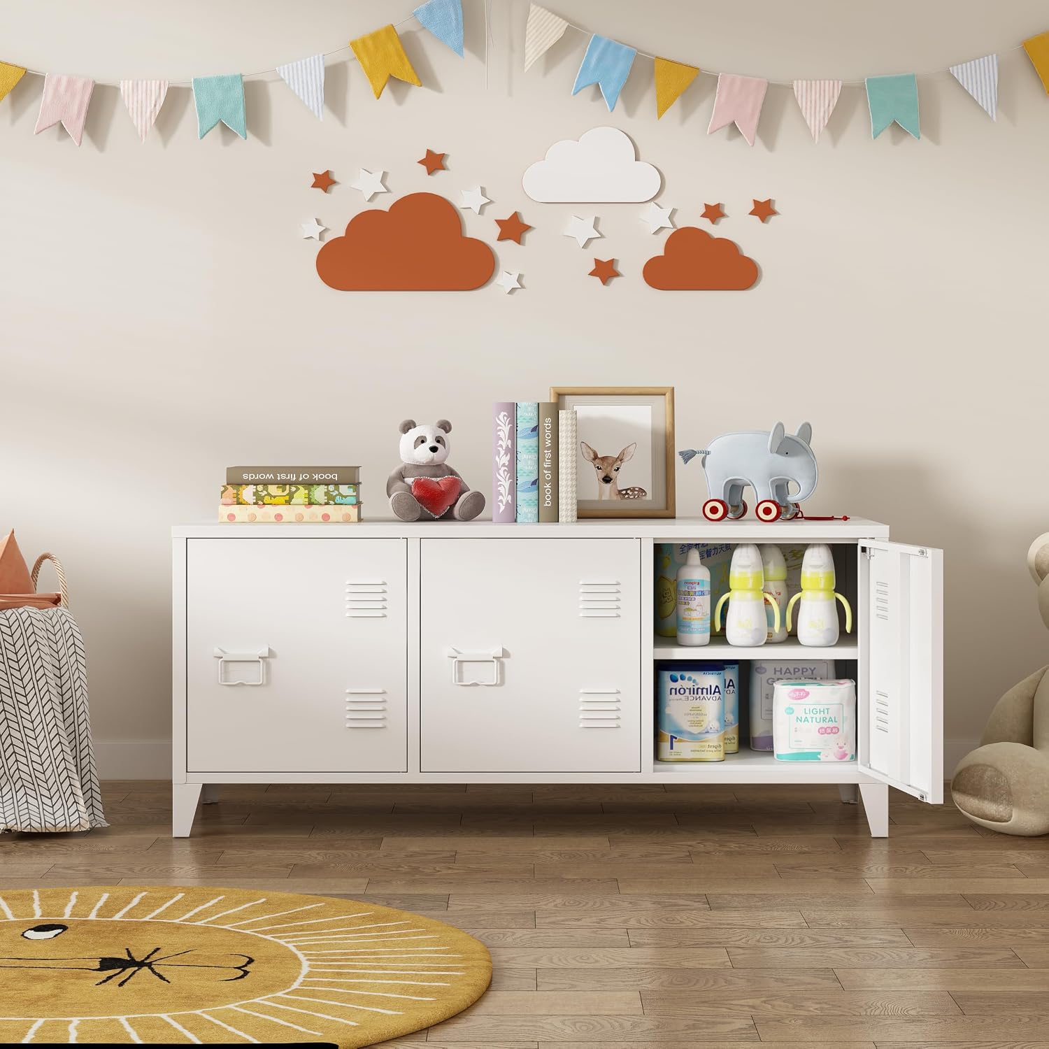 Centro de entretenimiento mode - Credenza Office Storage reseña y precio